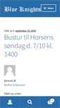 Mobile Screenshot of blueknights.dk