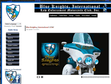 Tablet Screenshot of blueknights.org